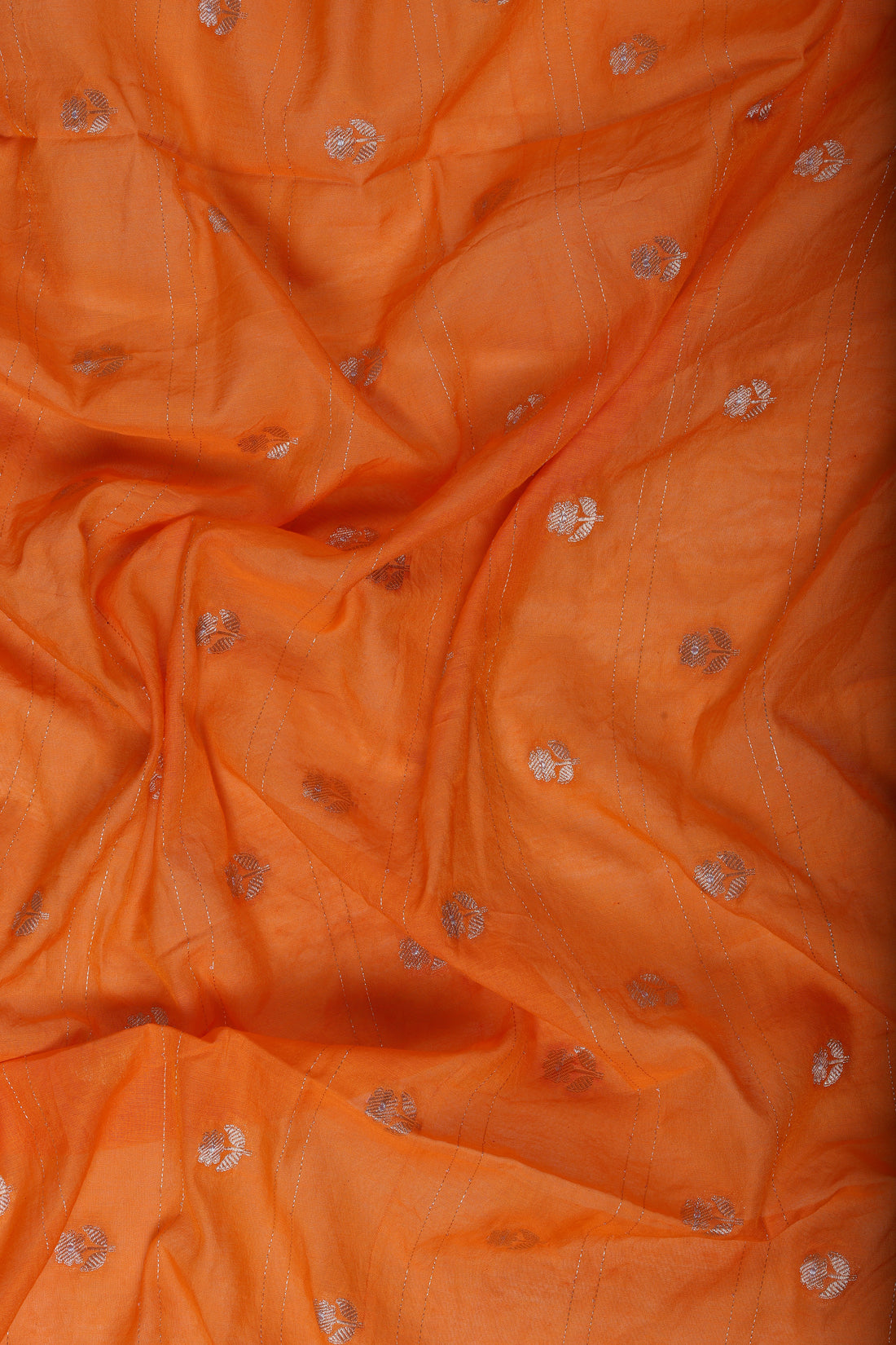 Sunset Orange Zardozi Handwork Suit Set