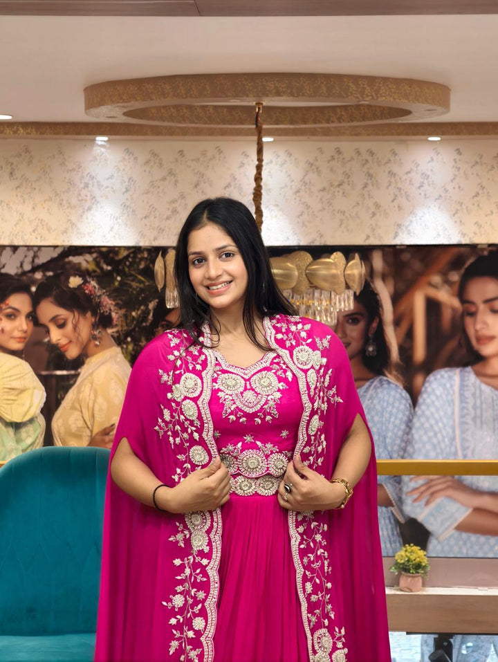 Rani Noor Embroidered Anarkali Set