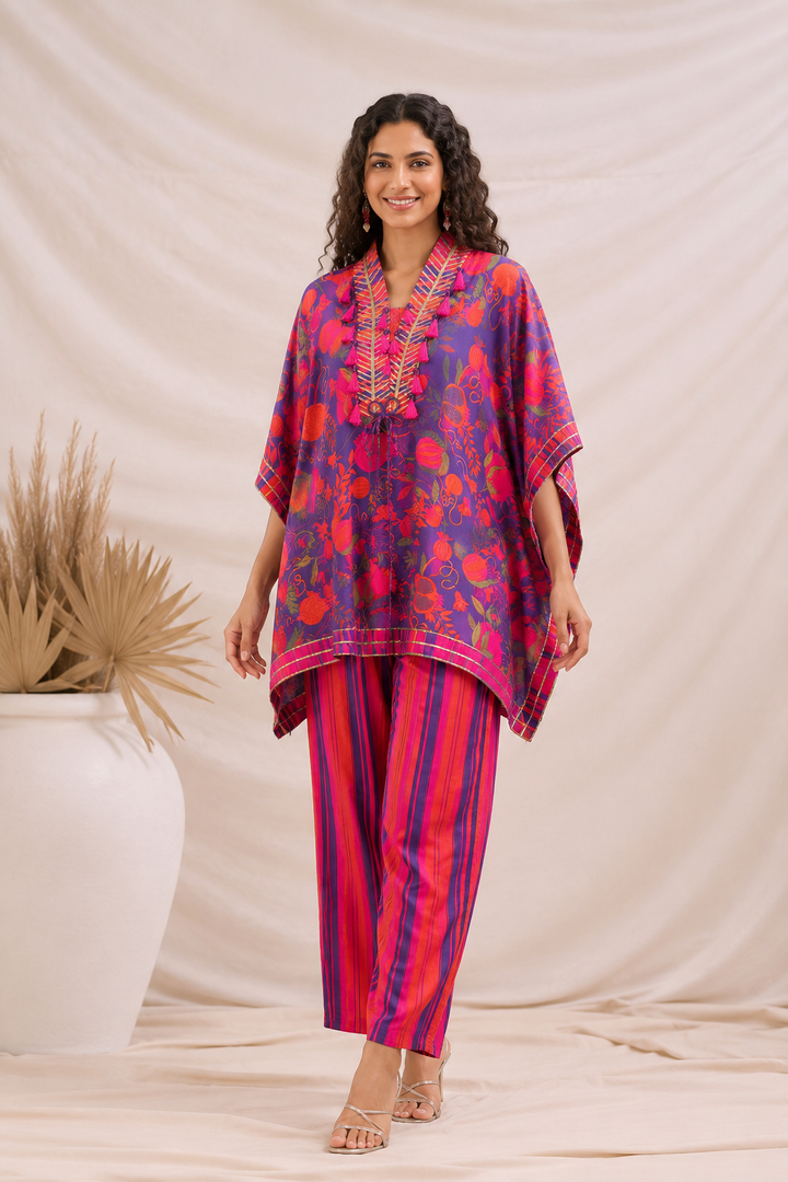 Rangreza Muse Kaftan Co-Ord Set