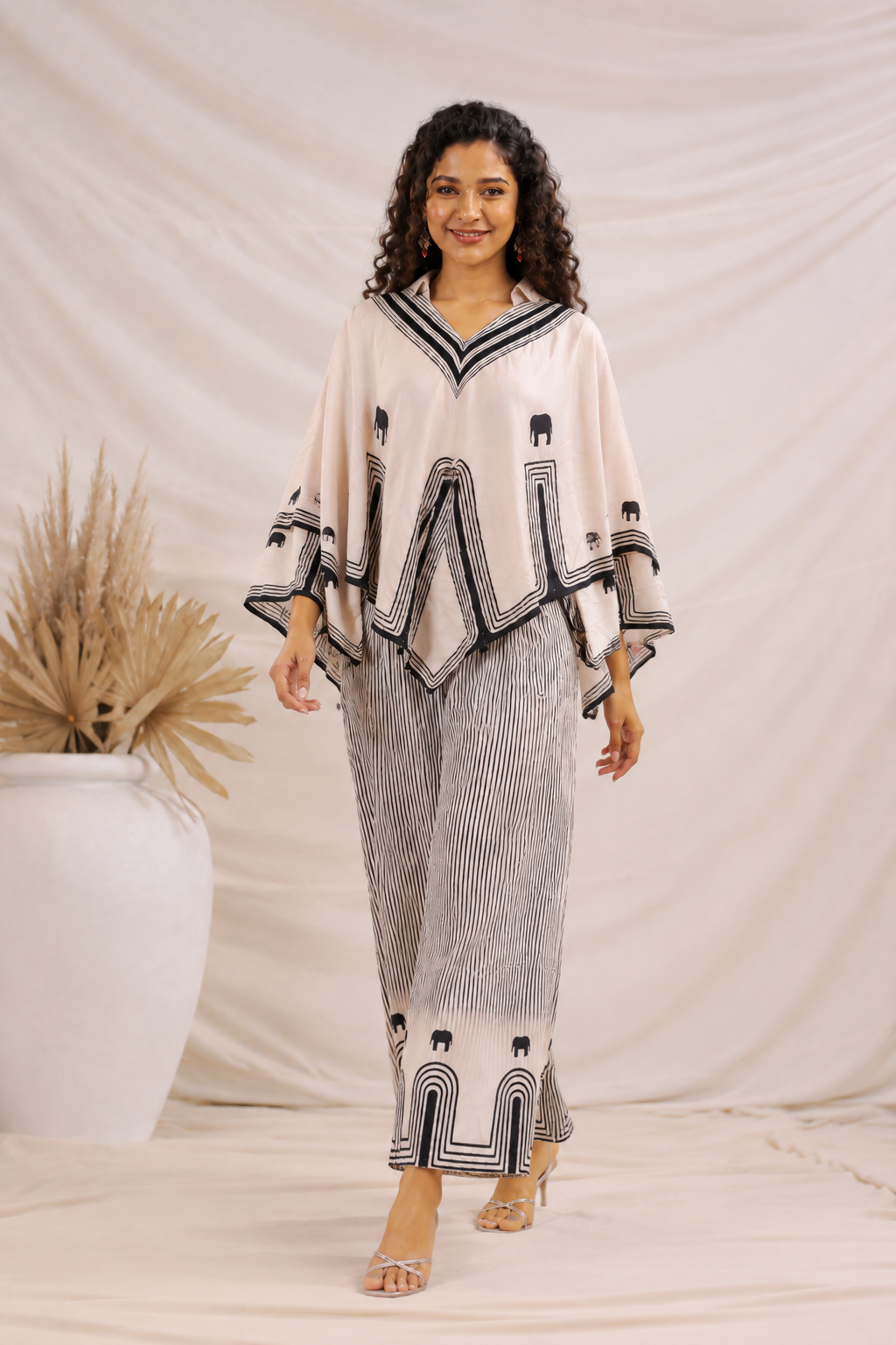 Ivory Safari Luxe Co-Ord Set