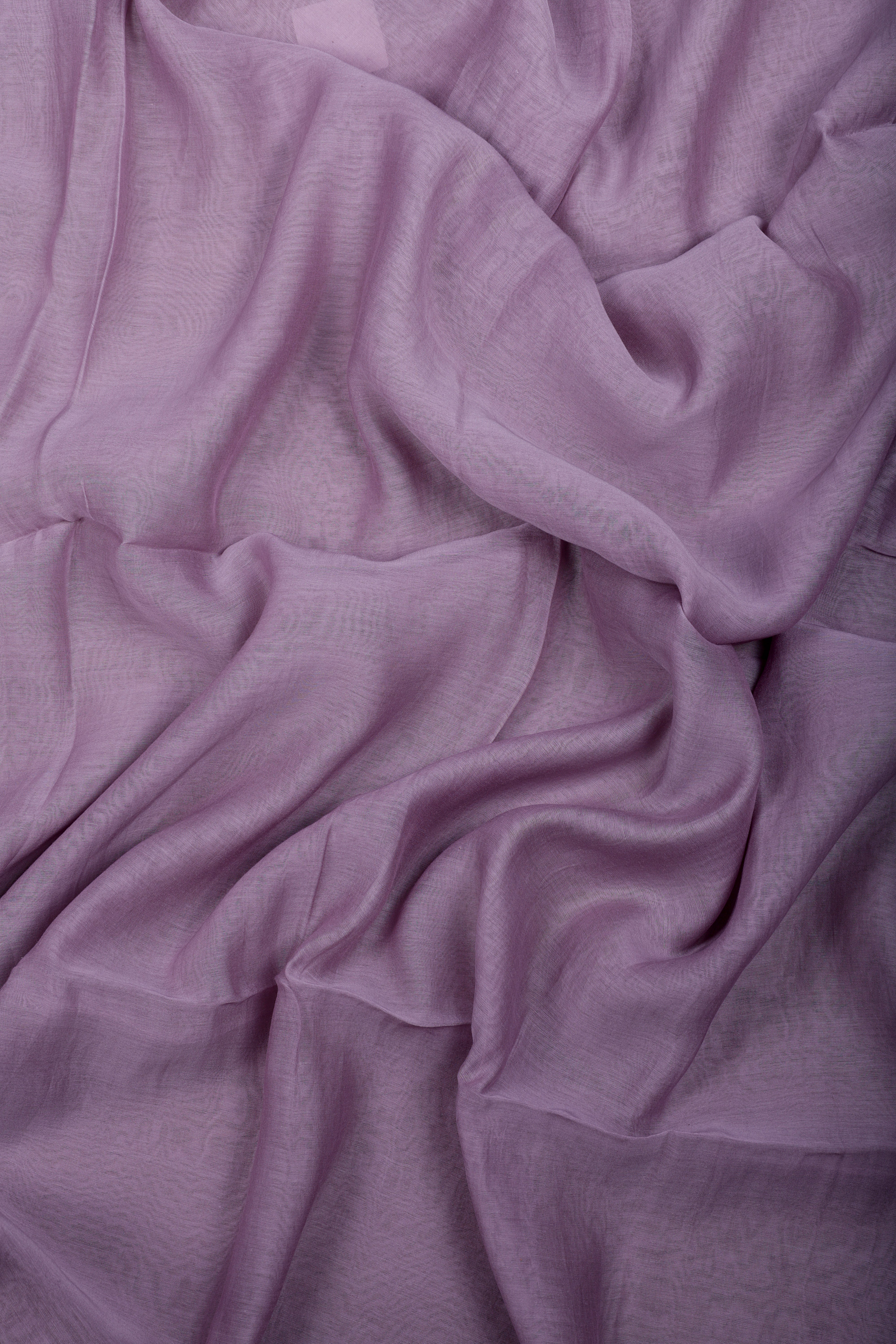 Lavender Chanderi Silk Suit Set with Elegant Pitta Work