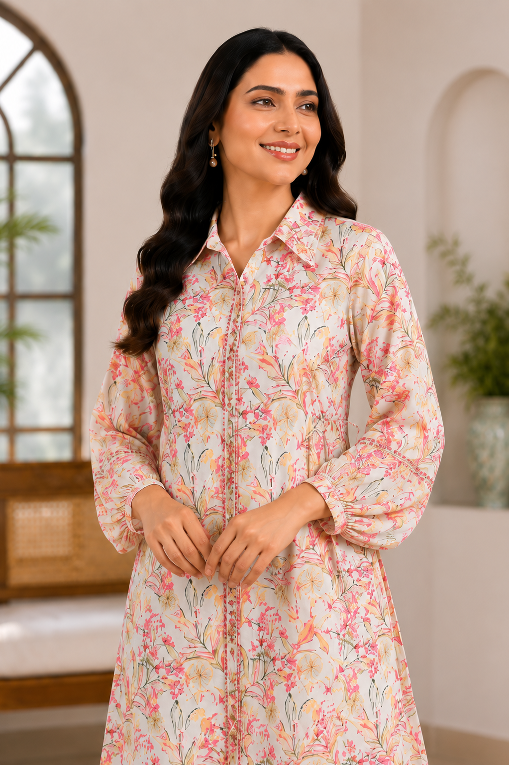 Blossom Muse Muslin Coord Set