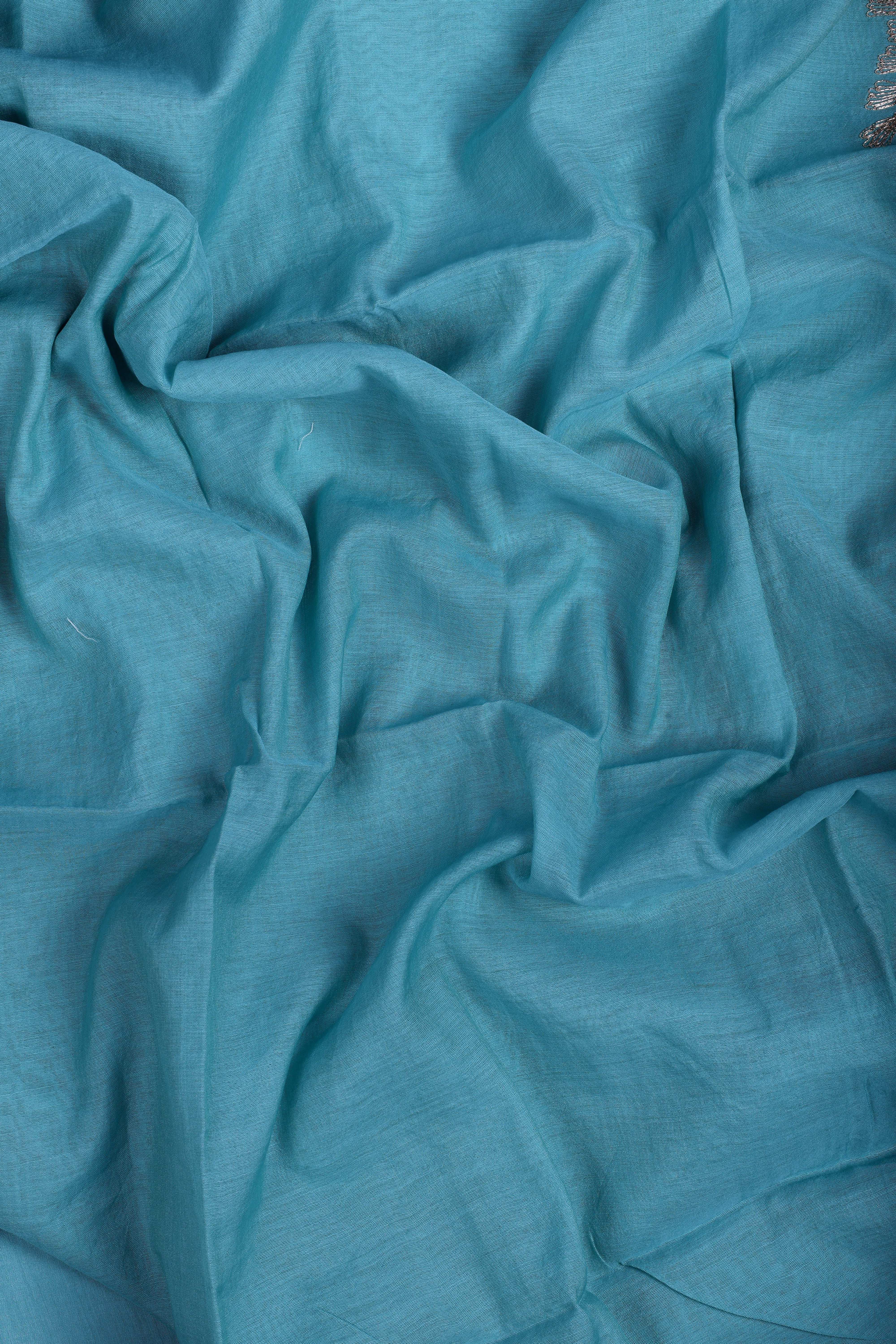 Sky Blue Ombre Embroidered Suit Set