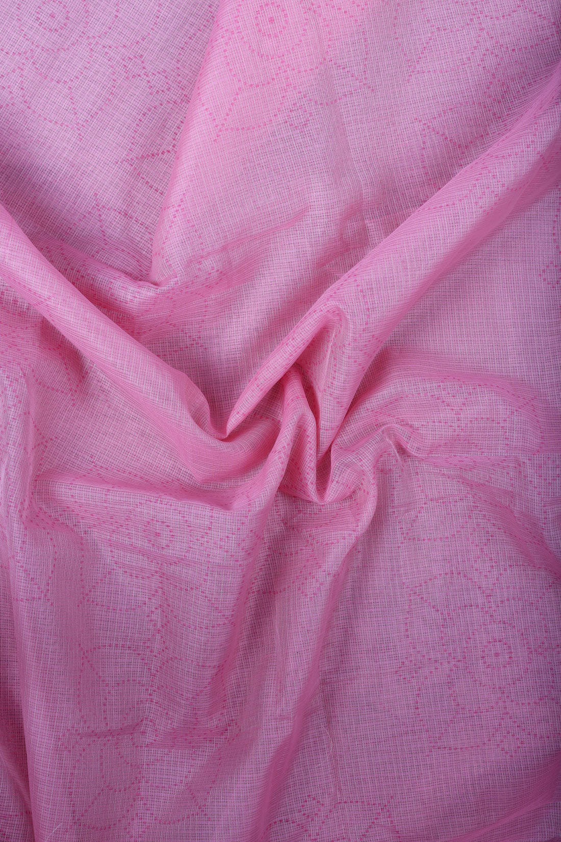 Blush Pink Kota Silk Suit Set with Gotta Work & Bandej Detailing