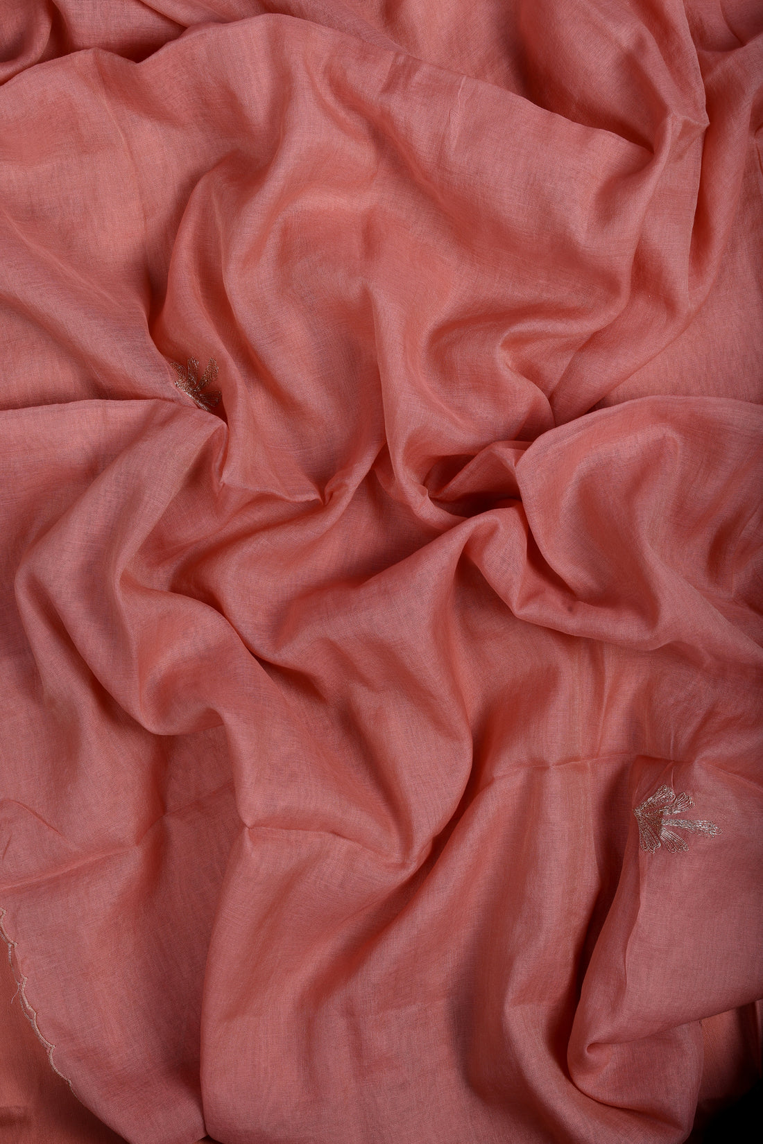 Peach Ombre Zardozi Suit Set