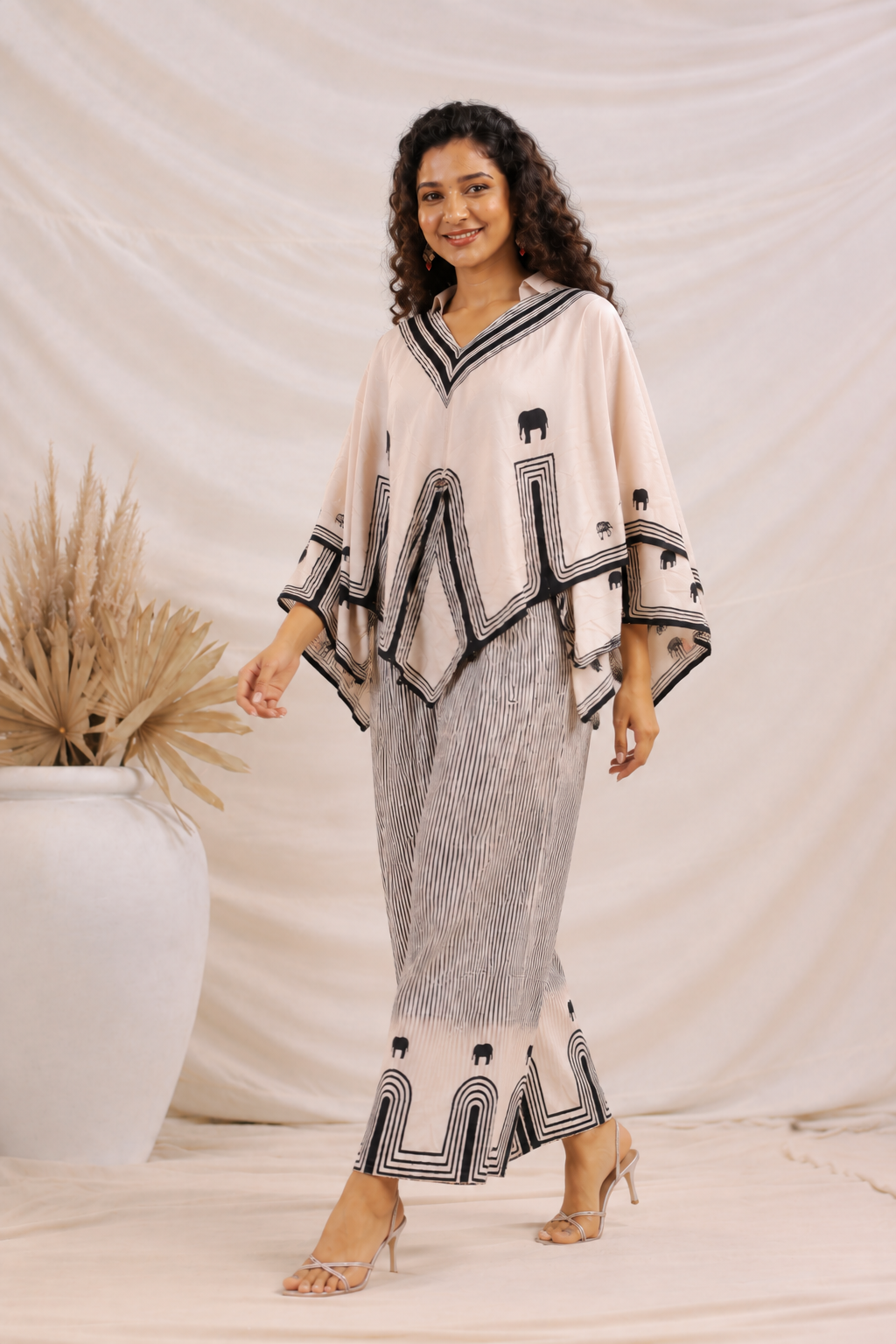 Ivory Safari Luxe Co-Ord Set
