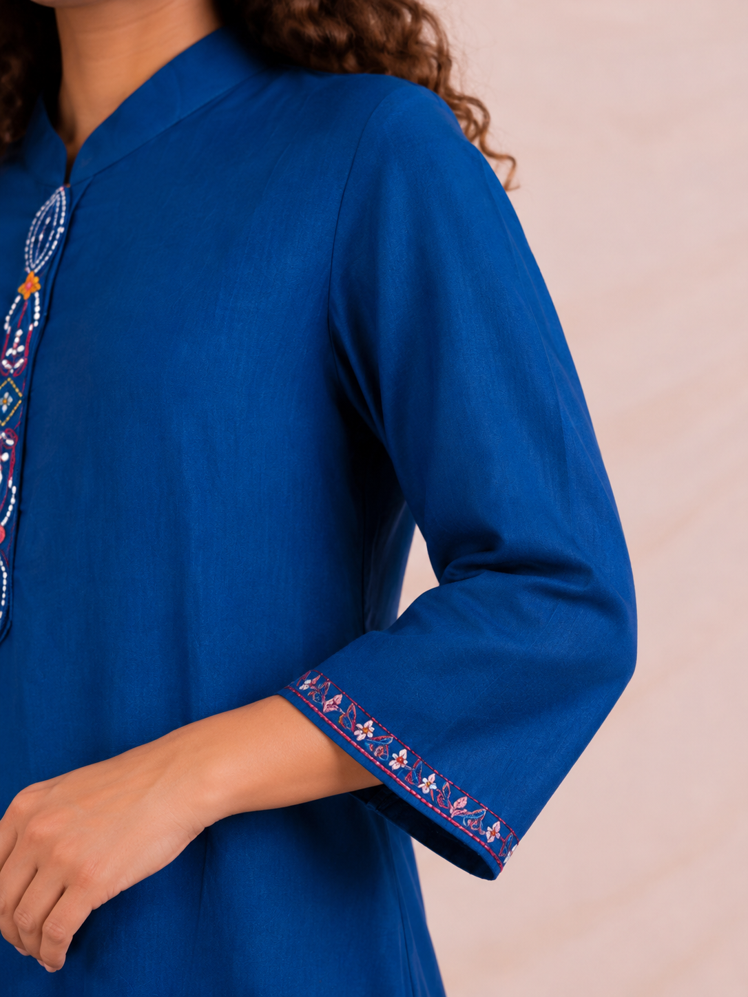 Azure Gulbahar Handcrafted Co-Ord Set