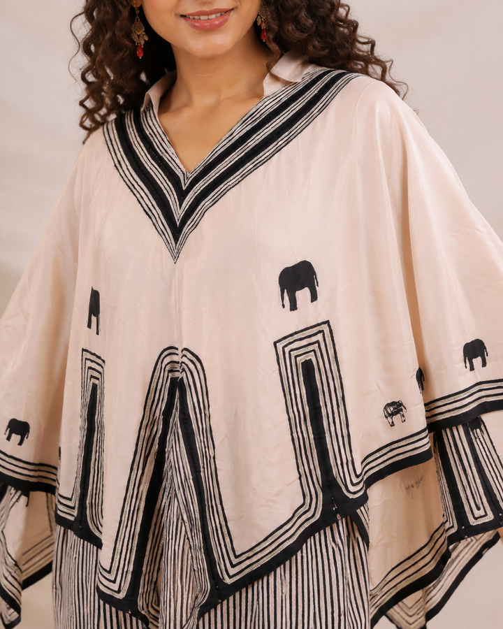 Ivory Safari Luxe Co-Ord Set