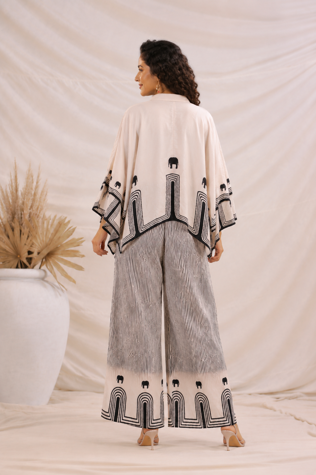 Ivory Safari Luxe Co-Ord Set